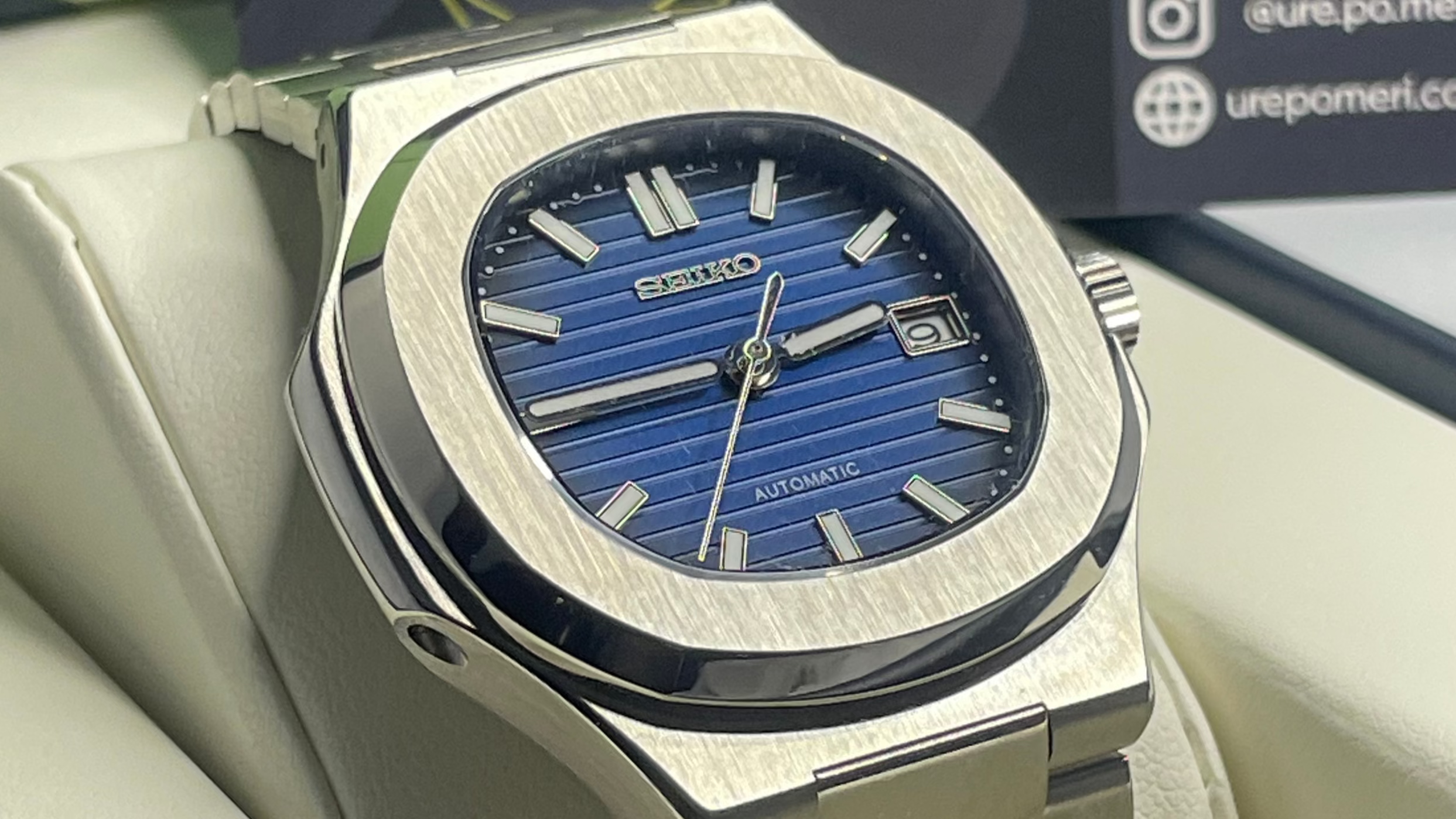 Nautilus mod seiko