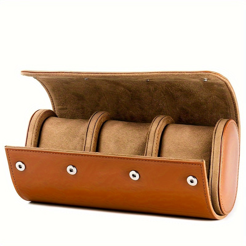 Leather watch cases