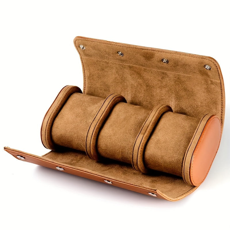 Leather watch cases
