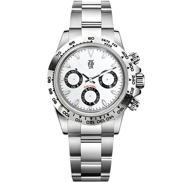 Chronova Arctic Chronograph – ročno sestavljena ura po meri, ohišje iz 316L jekla 39 mm