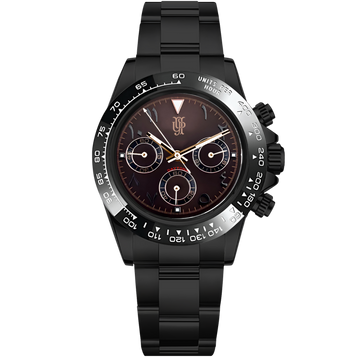 Chronova Desert Shadow – ročno sestavljena ura po meri, ohišje iz 316L jekla 39 mm