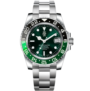 Devaron Marine Emerald – ročno sestavljena ura po meri, ohišje iz 316L jekla 40 mm