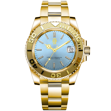 Devaron Gold Mist – von Hand montierte Uhr, Gehäuse aus 316L-Edelstahl 40 mm