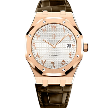 Royal Frame Rose Arabic – von Hand montierte Uhr, Gehäuse aus 316L-Edelstahl 41 mm
