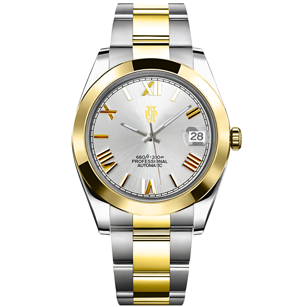 Crown Date Imperial Silver