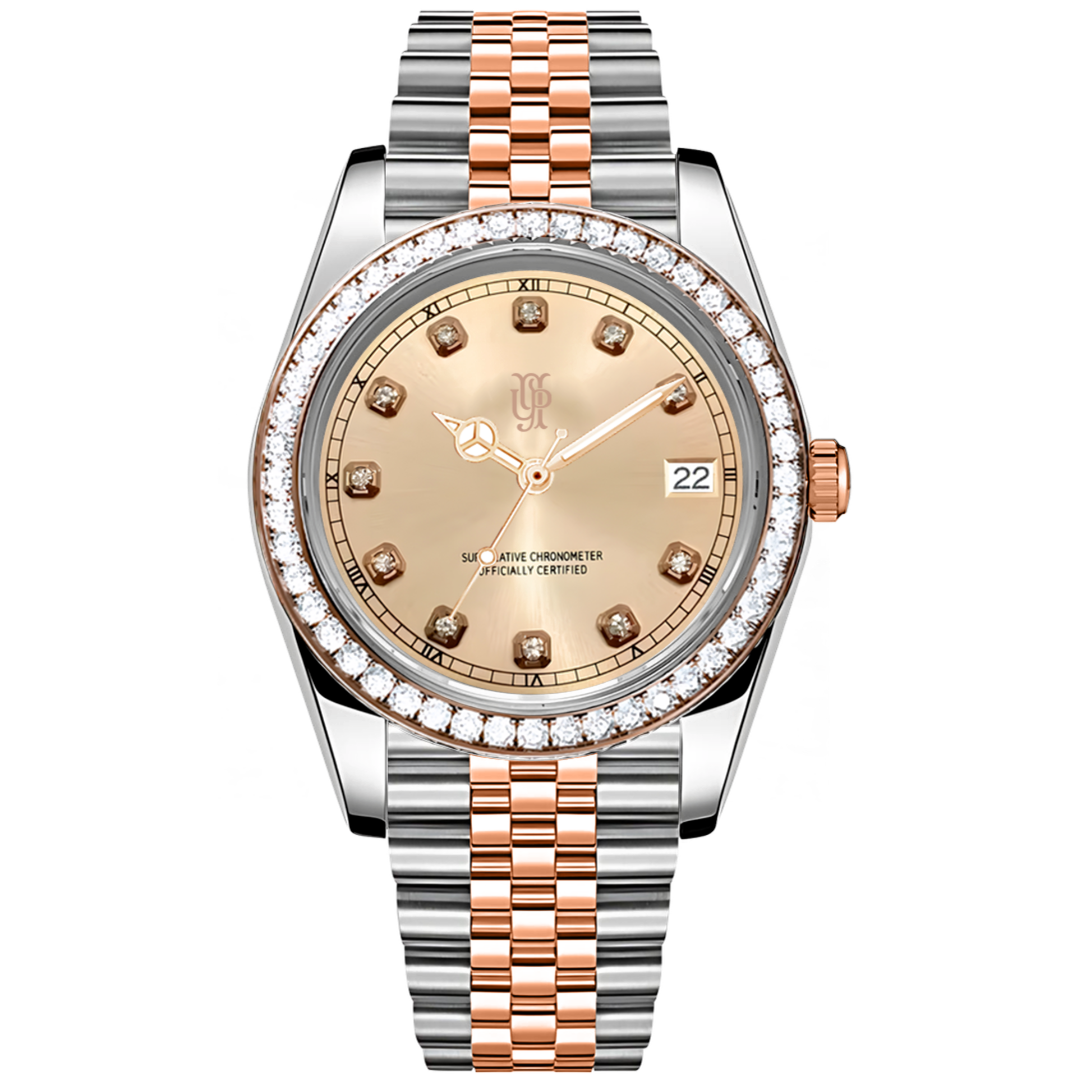 Crown Date Rose Diamond