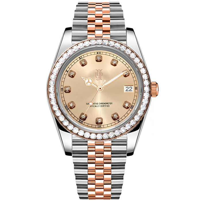 Crown Date Rose Diamond