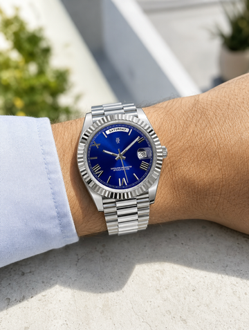 Daylux Roman Blue na zapestju
