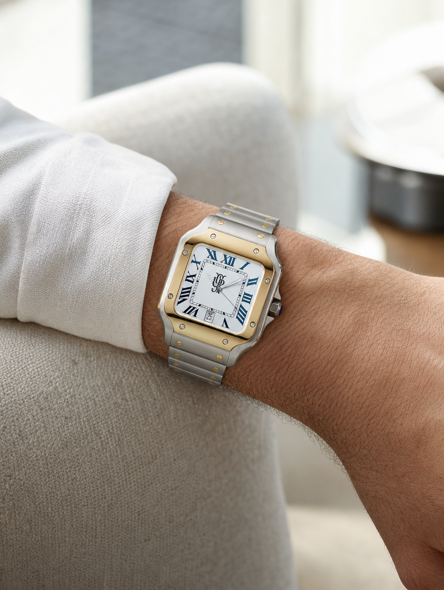 Santiko Two-Tone White na zapestju