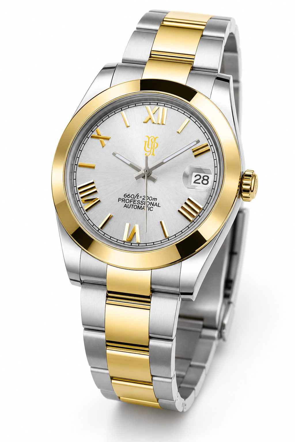 Crown Date Imperial Silver